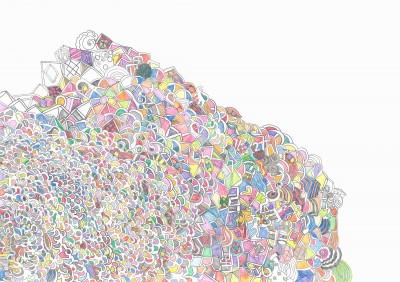 細かい絵｜NANA｜38-1｜全国のギャラリー｜旅する絵のギャラリー｜HANSAM